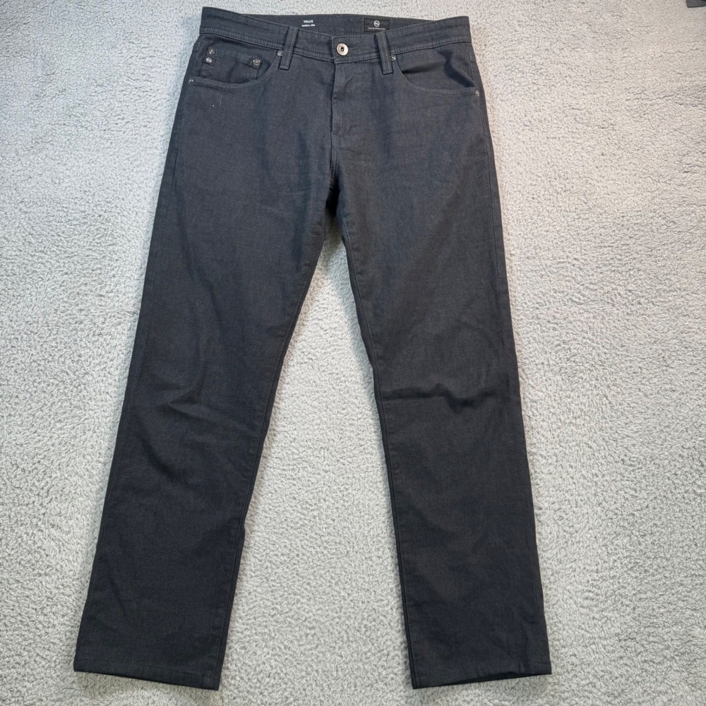 AG Adriano Goldschmied Tellis Modern Slim‎ Pants Mens 31x28 Gray